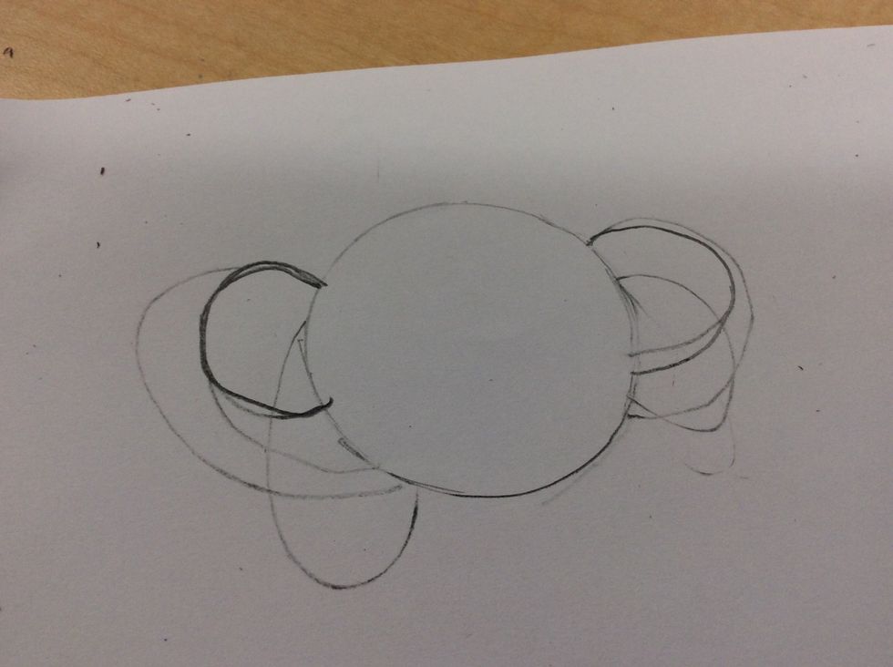 Put semi circles on the sides