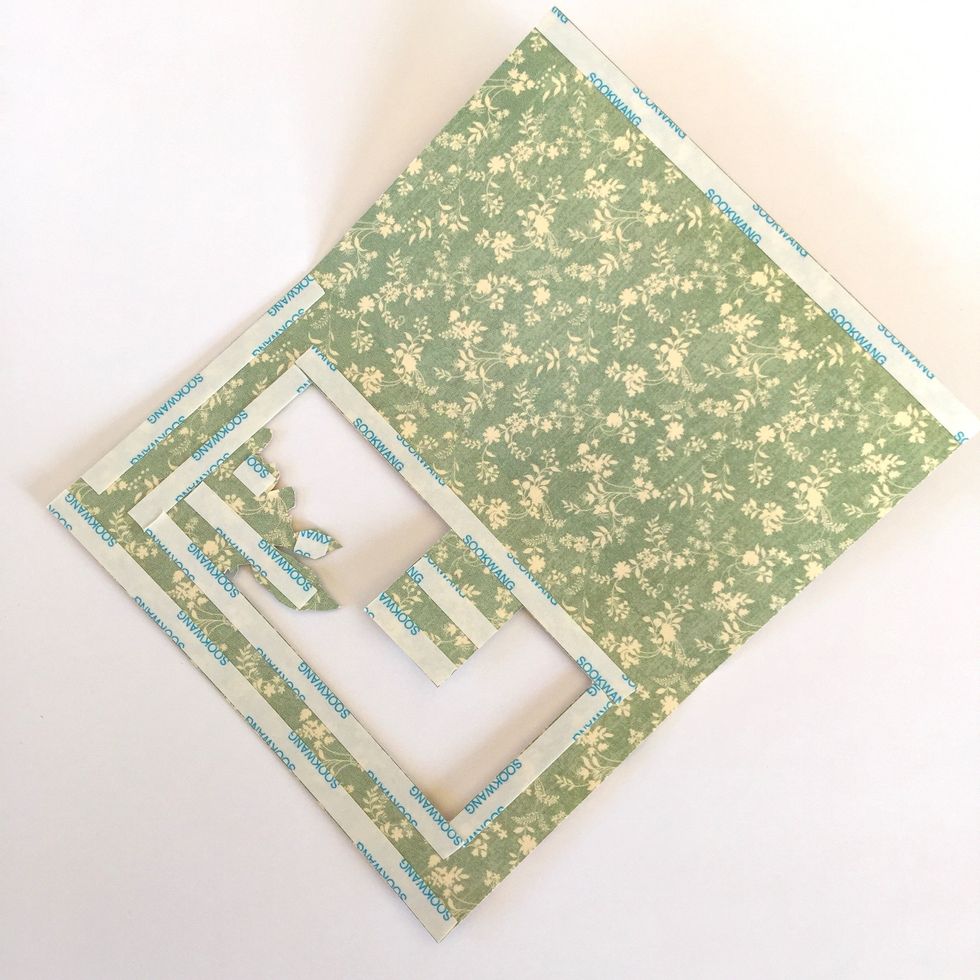 Put some double sided tape.