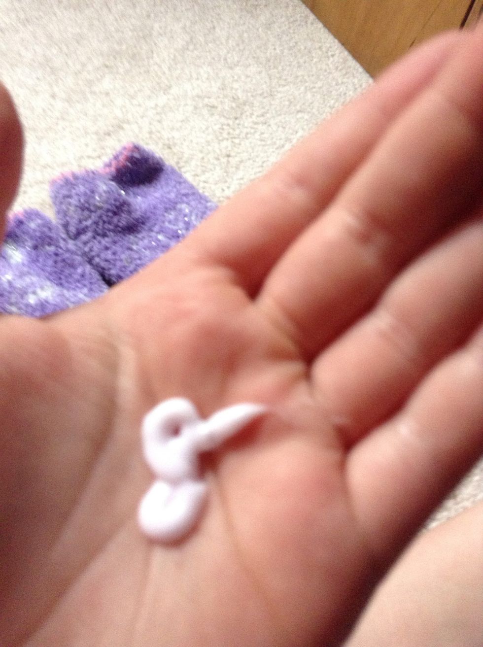 Put some in your palm.