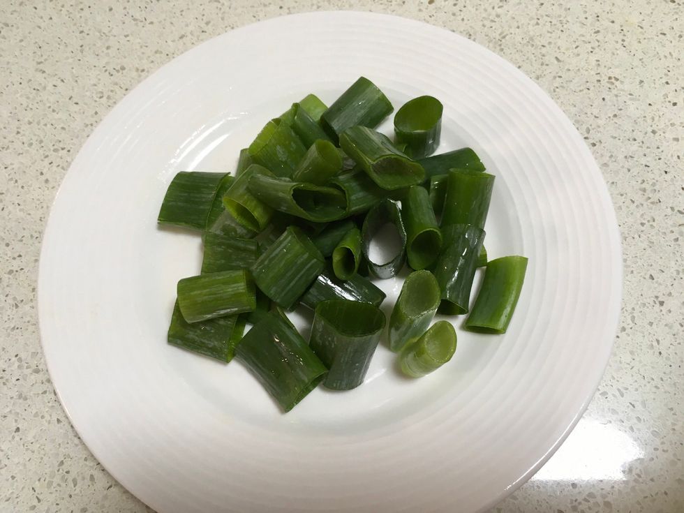 Put some more chop green shallot