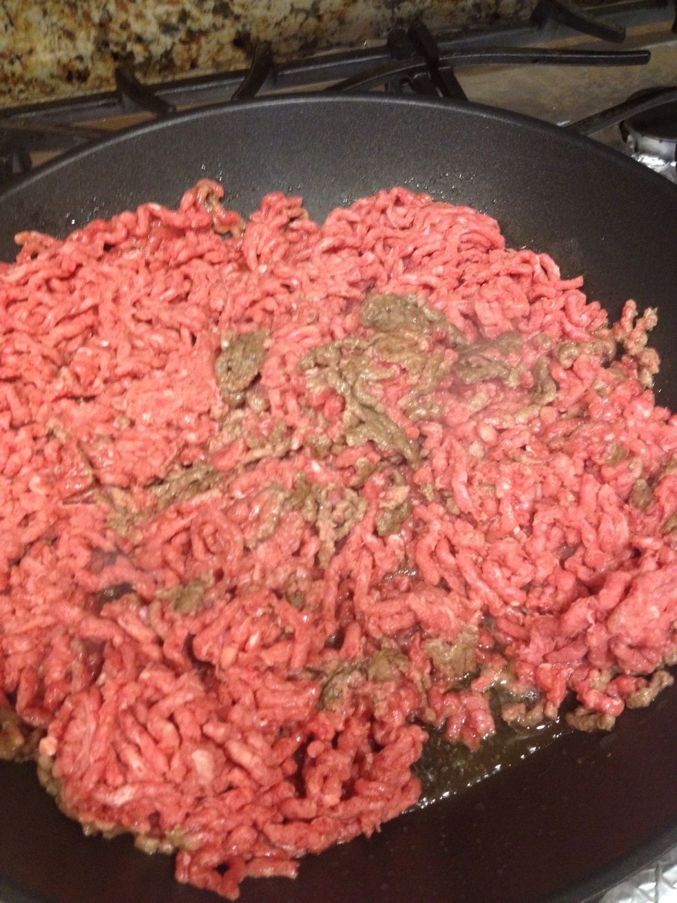 Put some oil into your pan and put in your beef