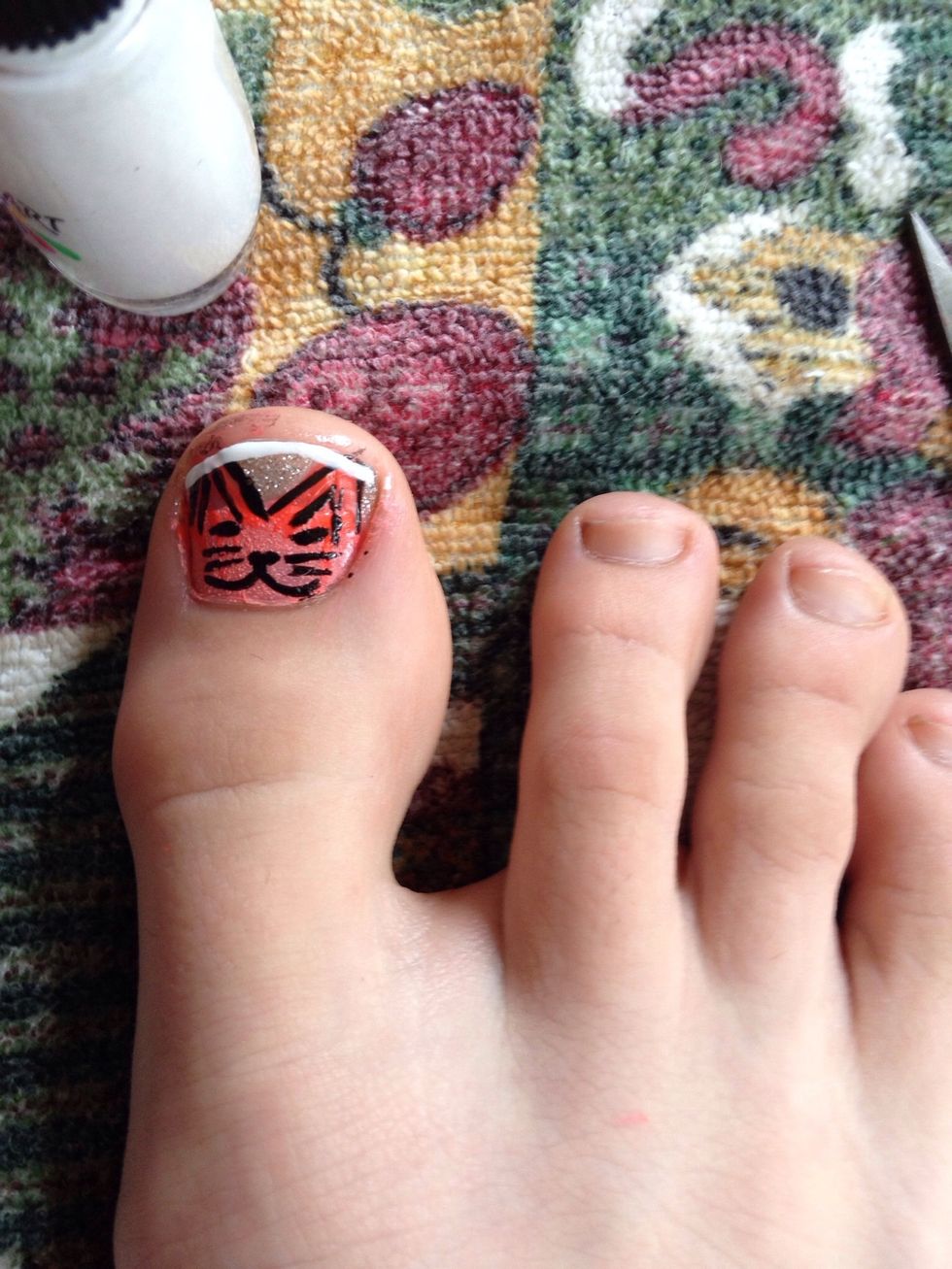 Put some white to make it look better.