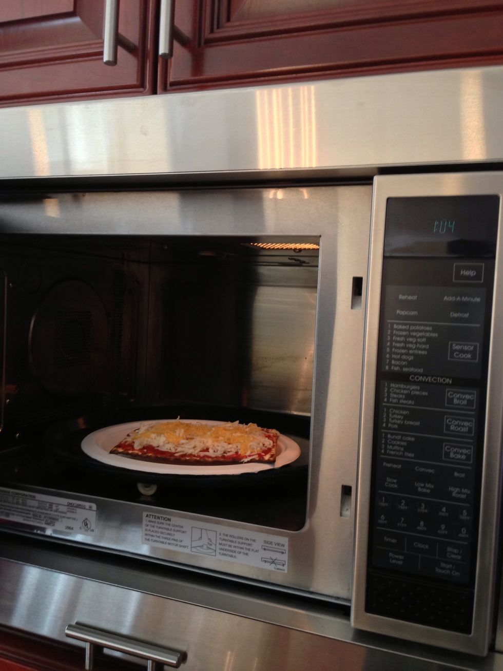 Put that delicacy in the microwave!