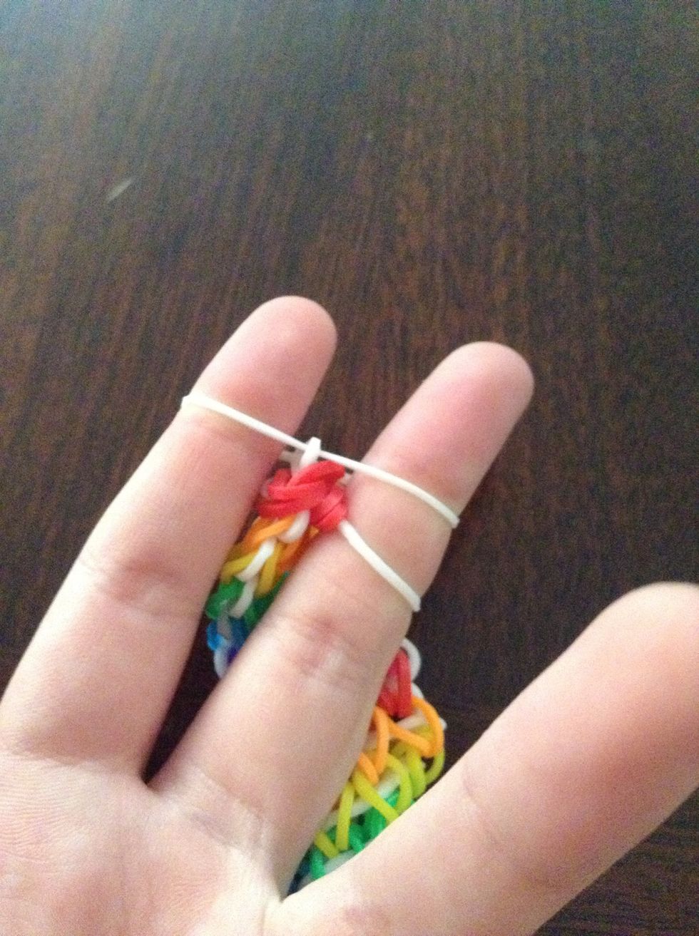 Put the bottom right band to the middle