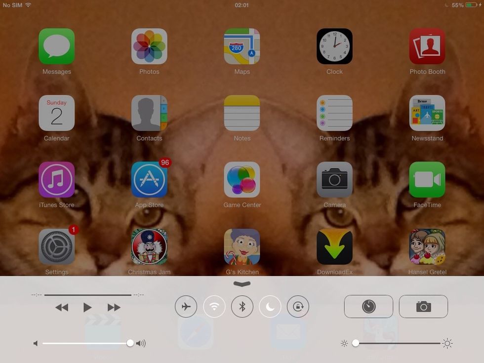Put the brightness to the lowest setting. Not only will this make your iPad quicker, it will waste less battery.