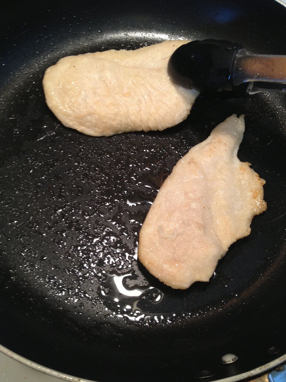 Put the chicken back In the pan