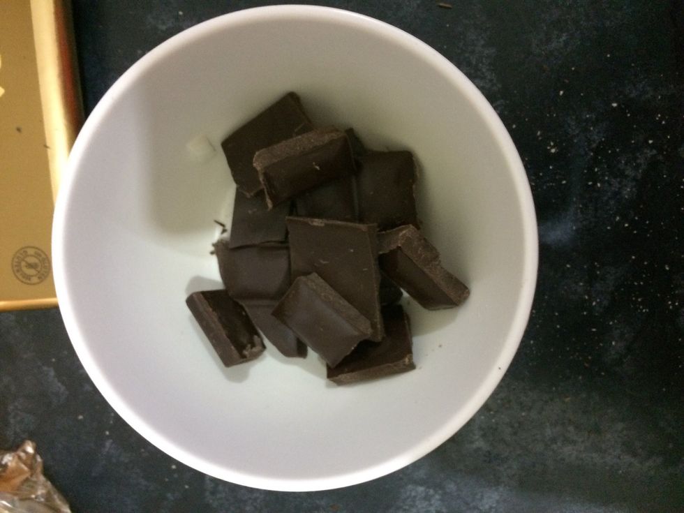 Put the chocolate in a bowl
