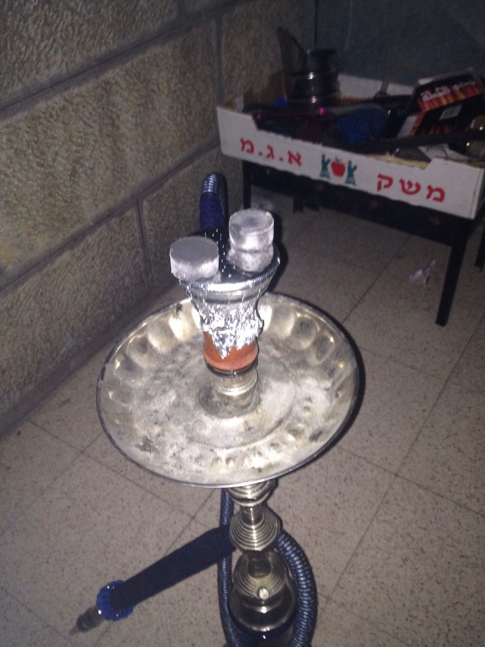 Put the coal on the bowl .. And you are ready to smoke .. Enjoy it ! Make sure to like this Guide and follow me ,, and if you need any help just request for a Guide ..