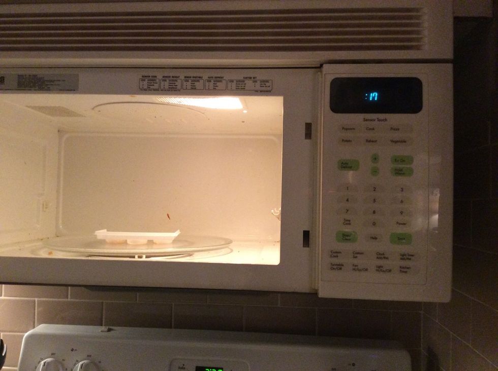 Put the dough in the microwave for 15-20 seconds, I put them in for 17 and I was fine.\u23f0