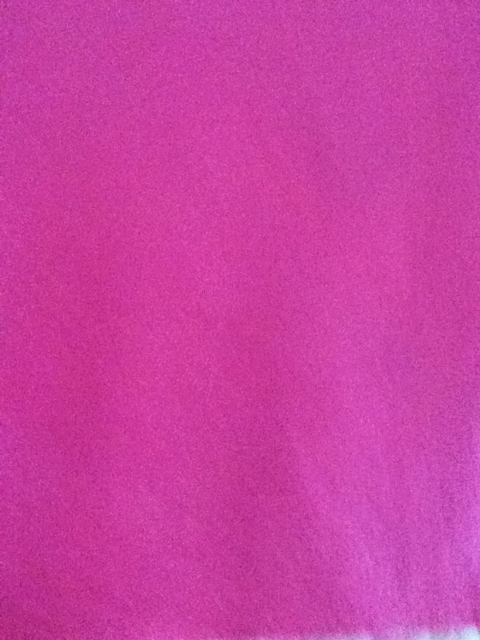 Put the fabric on the desk