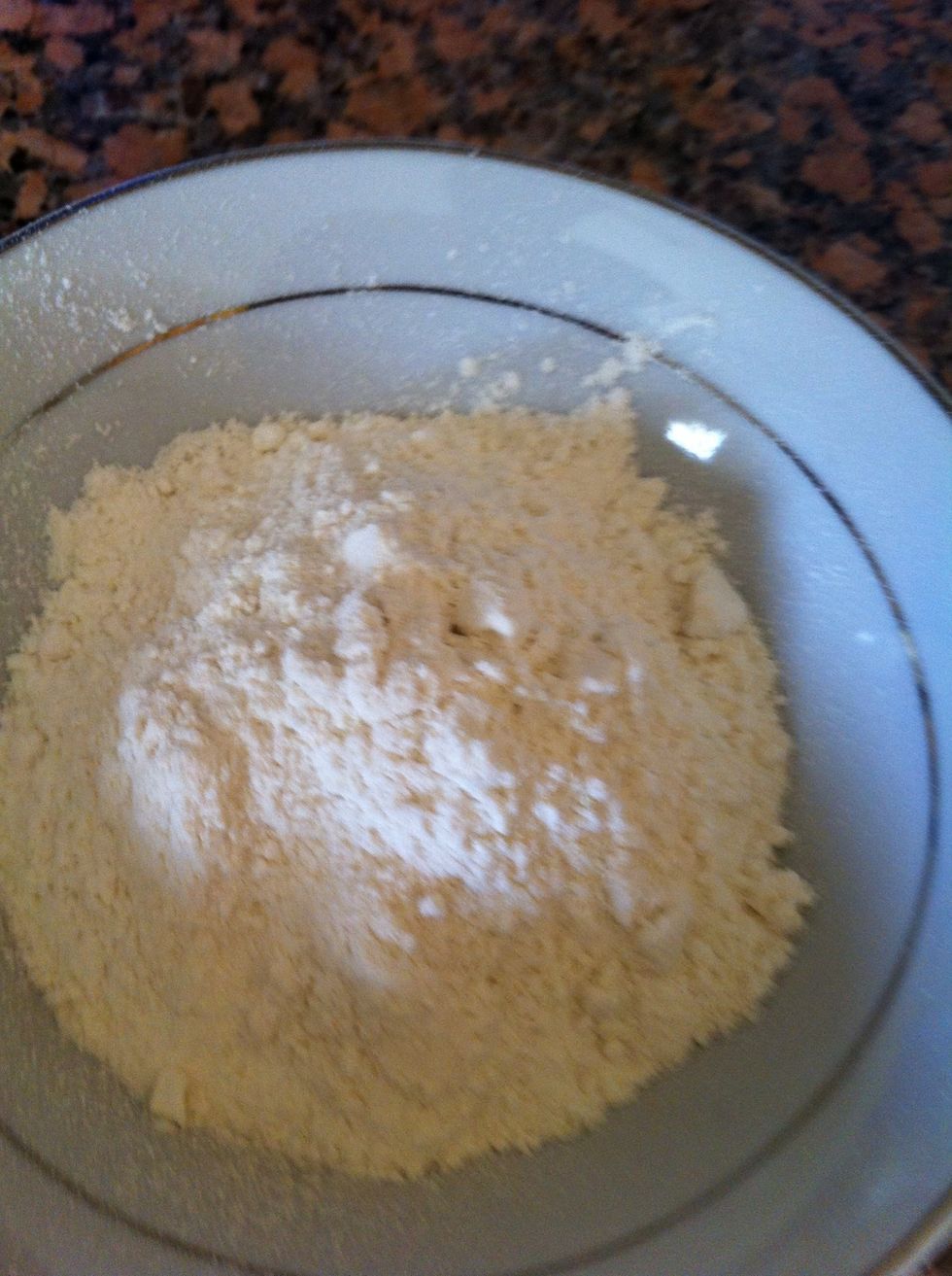 Put the flour and salt in a deep bowl