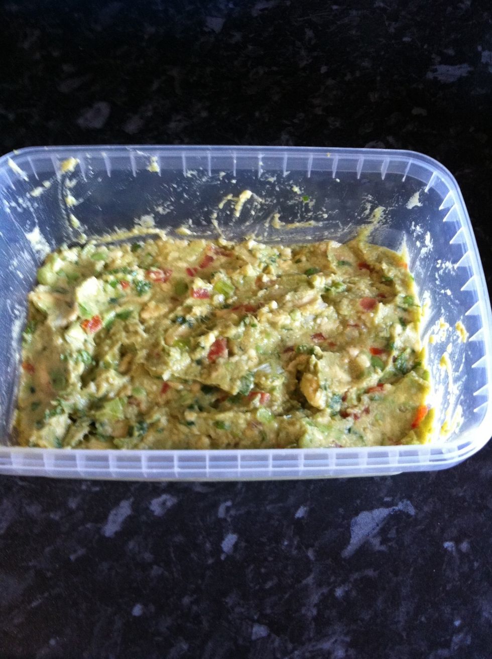 Put the guac in an airtight container.....