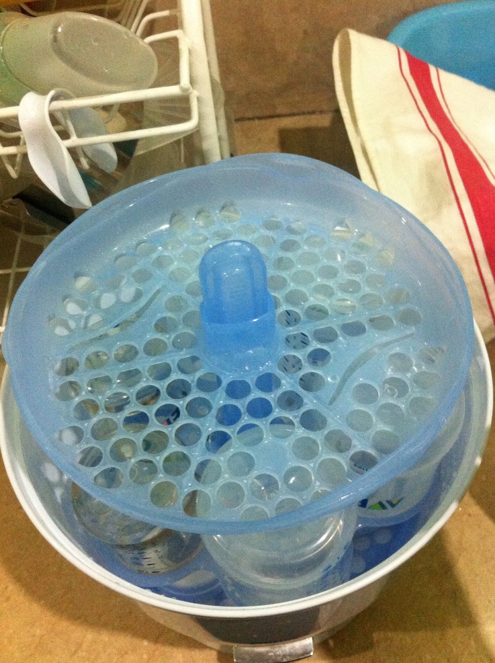 Put the last top layer