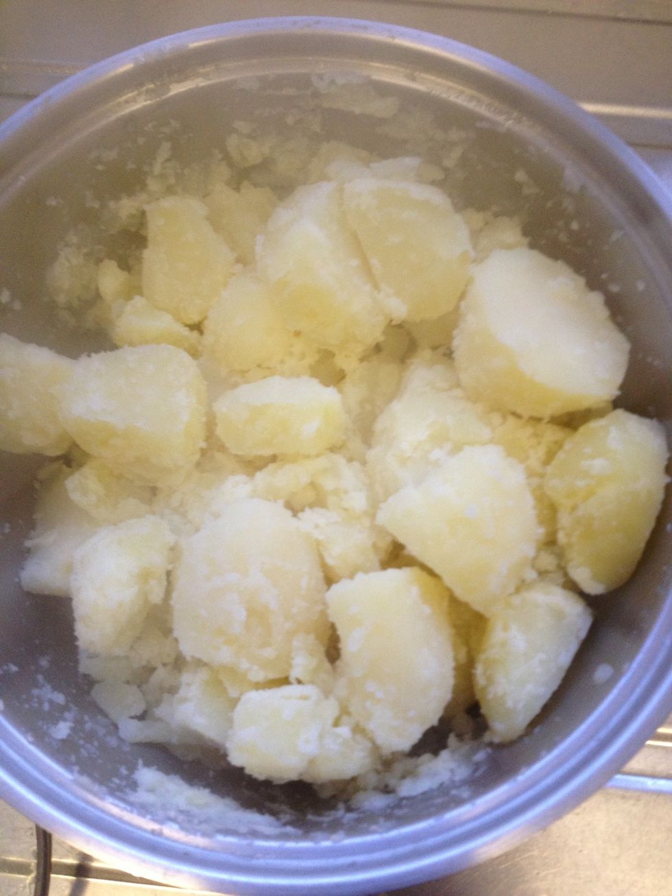 Put the lid back on and shake them about till they are fluffed up a bit but not smashed into tiny pieces