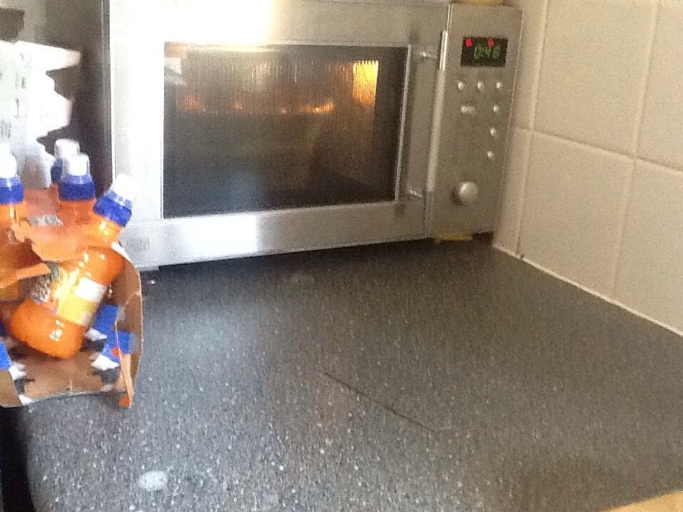 Put the marshmallows in the microwave for 2-3 minuets.