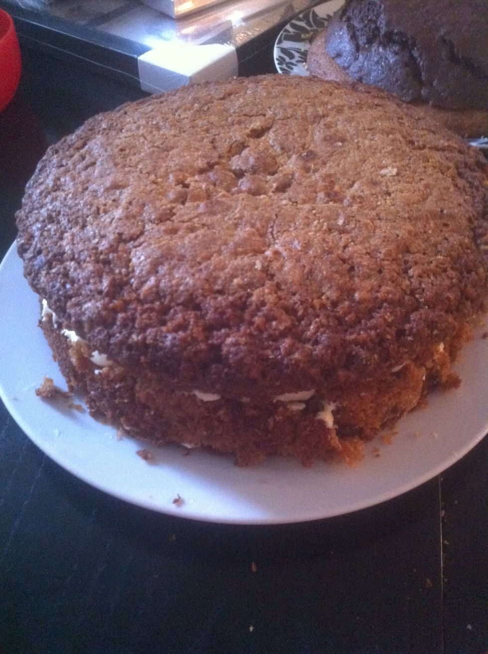 Put the other half on