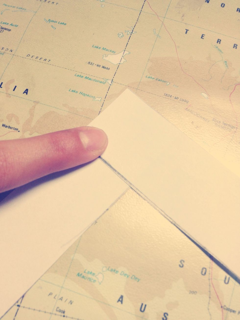 Put the other piece over the top. Make sure the glue dries a little before the next step to avoid it sliding everywhere!