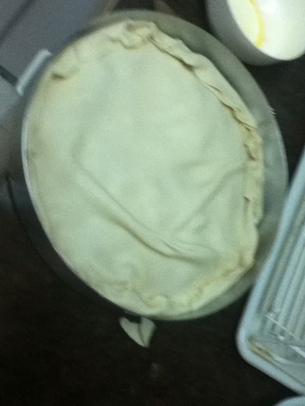 Put the other piecrust at the top