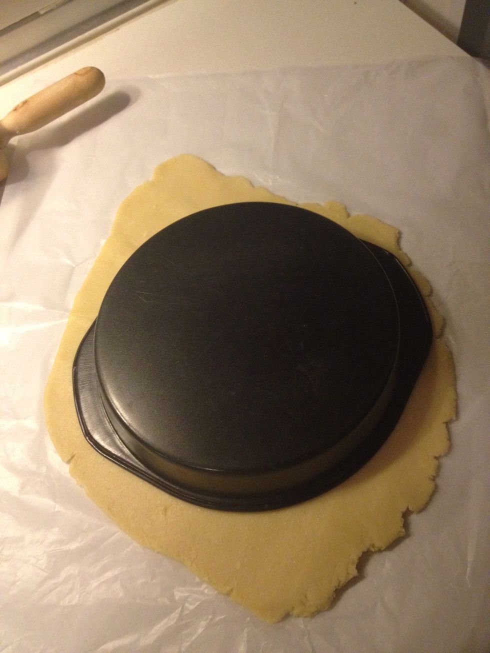 Put the pan over it