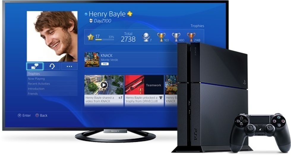 Put the PS4 near the TV