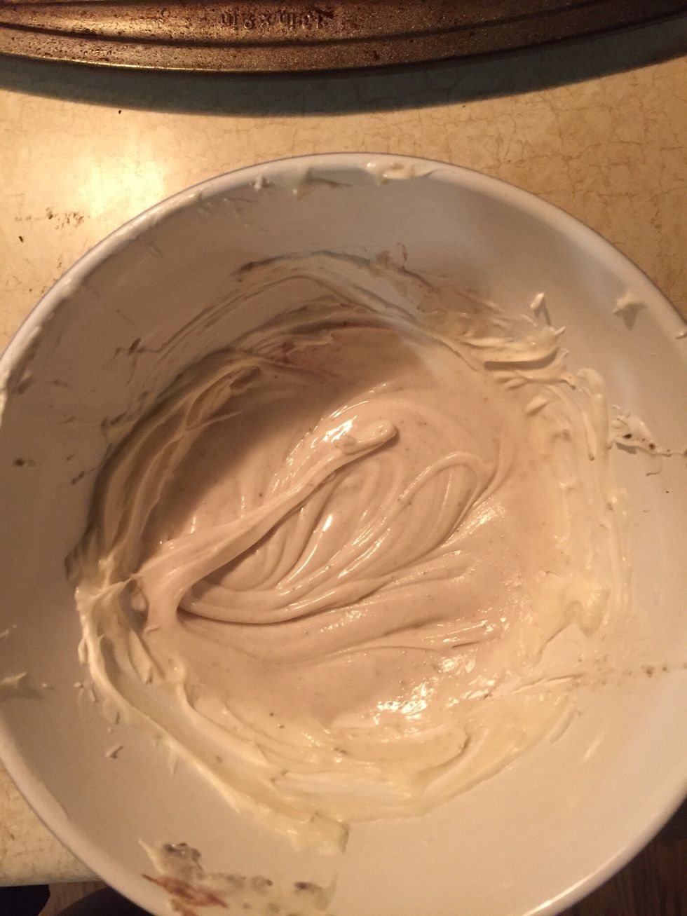 Put the rest of both chocolate in separate zip lock bags and make a small hole in the corner to drizzle some on top