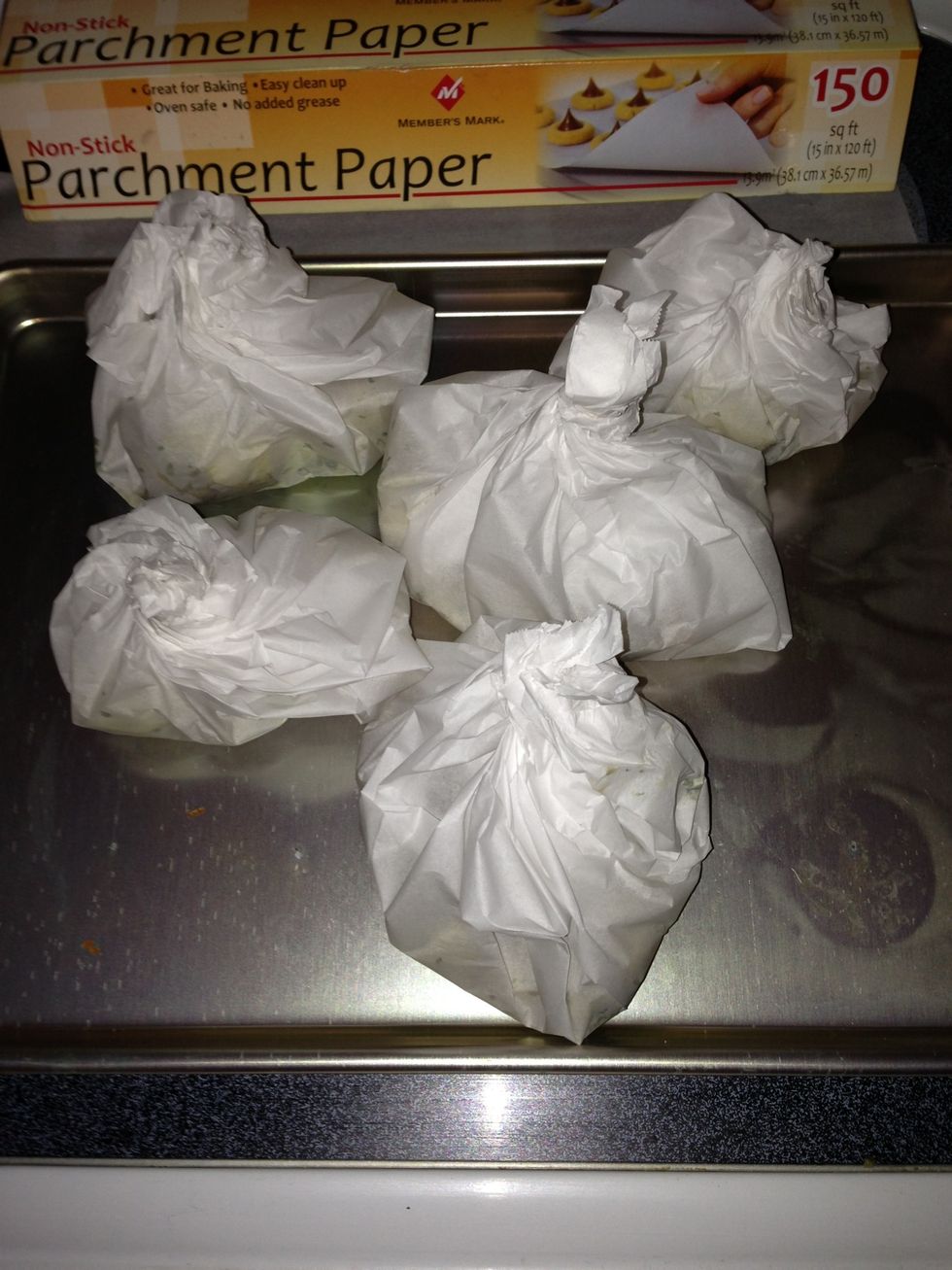 Put the rest of your potatoes together the same way.