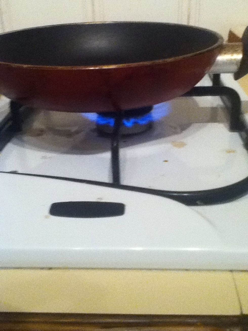 Put the stove on full