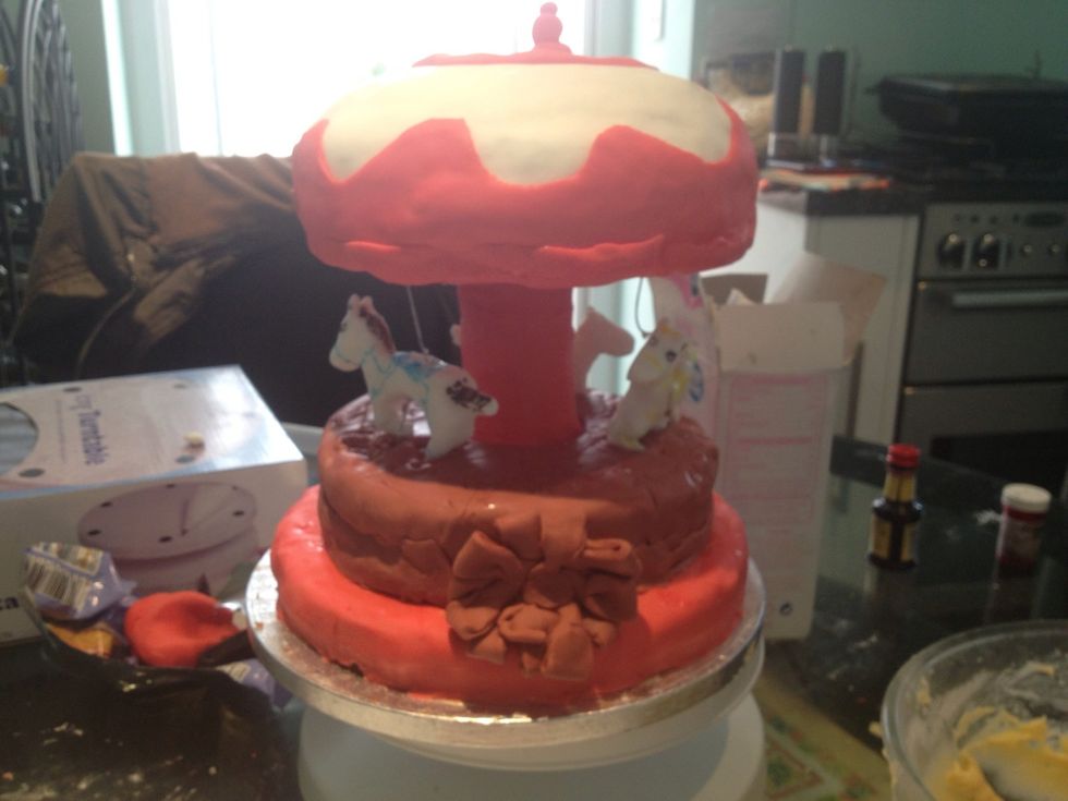 Put the top on (careful this is very tricky)