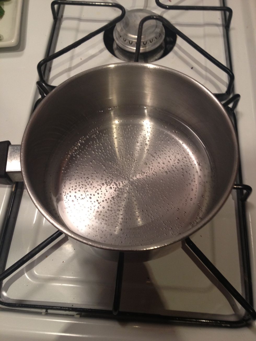 Put the water to boil