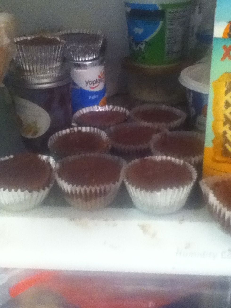 Put them in the fridge overnight and enjoy for breakfast tomorrow.