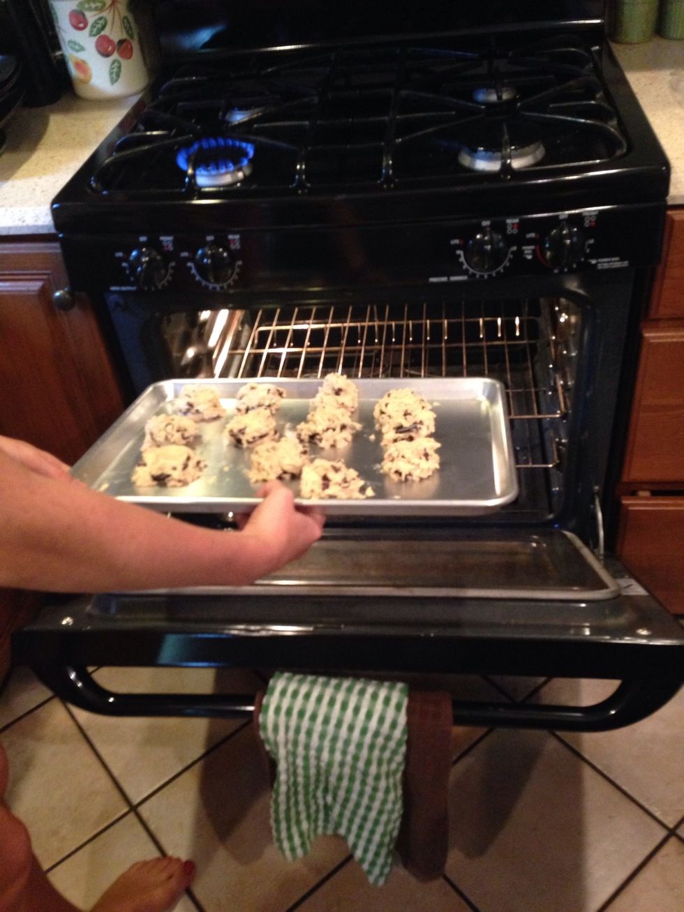 Put them in the oven for 8-10 minutes