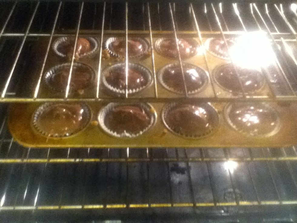 Put them in the oven.