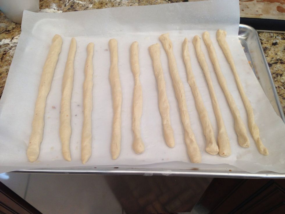 Put them in the tray