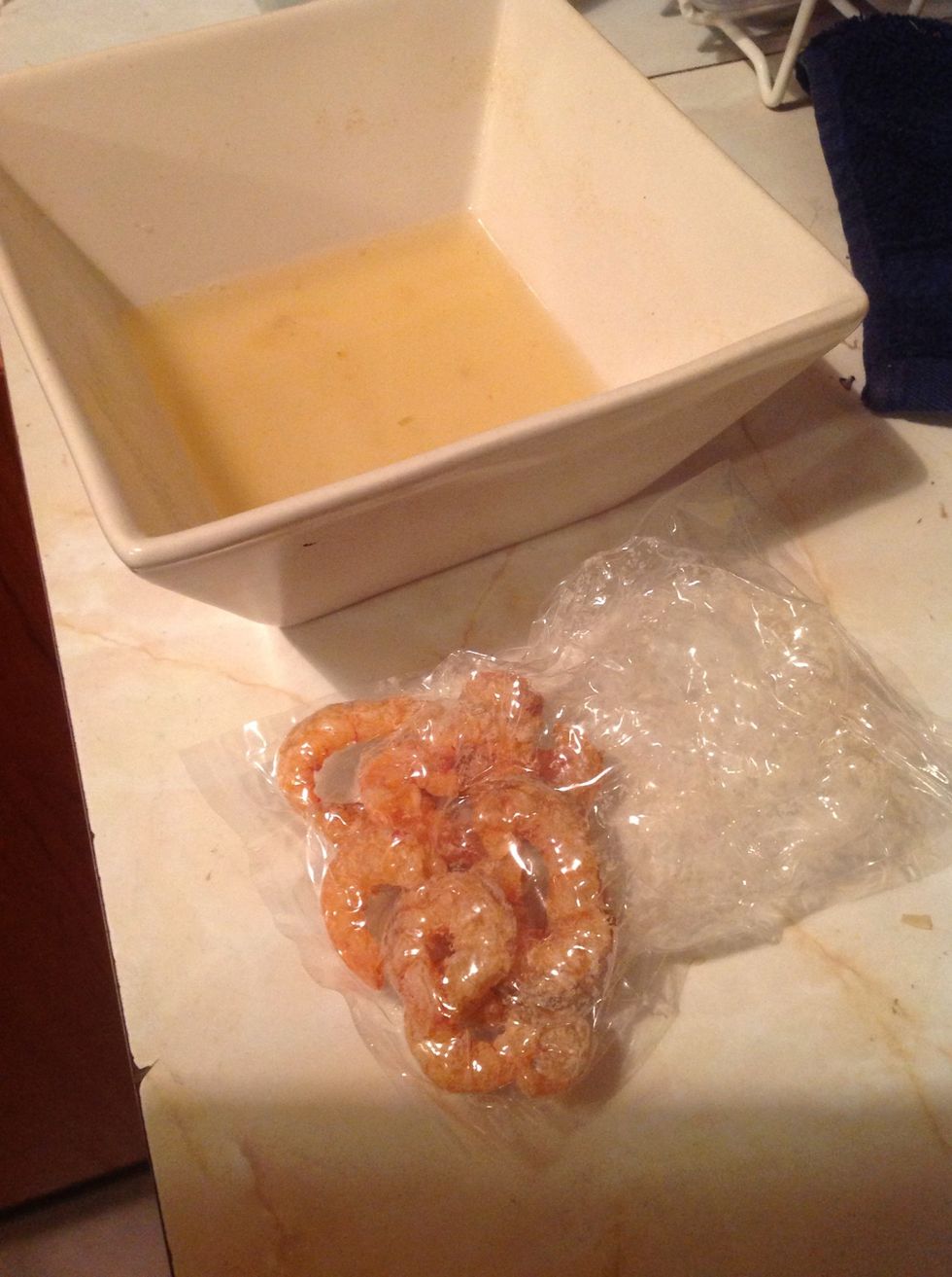 Put them into 1/2 bowl of hot water in 10 mins, till they are soft.