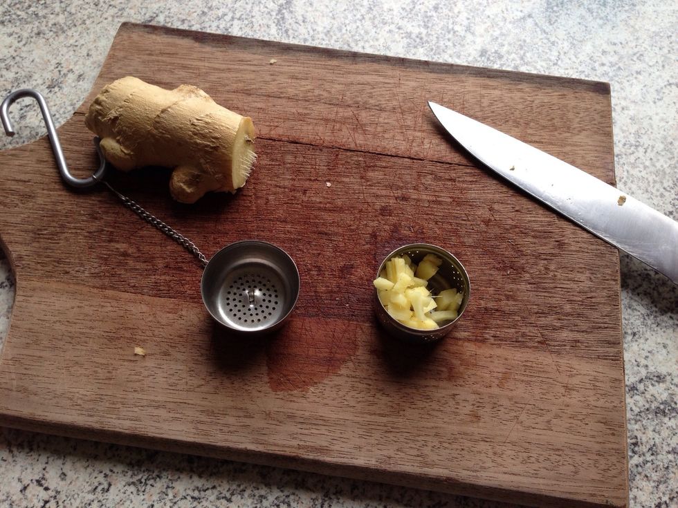 put them into a tea strainer...
