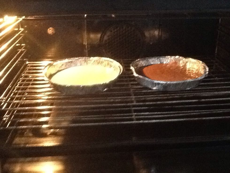 Put them into oven that was per heated to 180 degrees, bake for 30-40 minutes