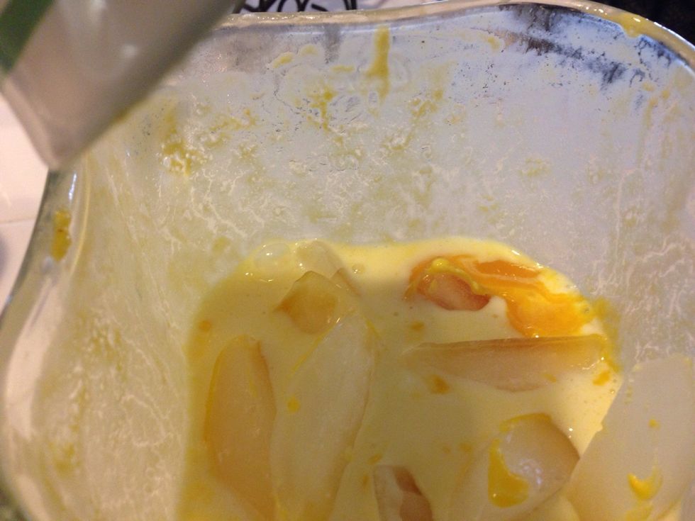 Put them into the blender :)