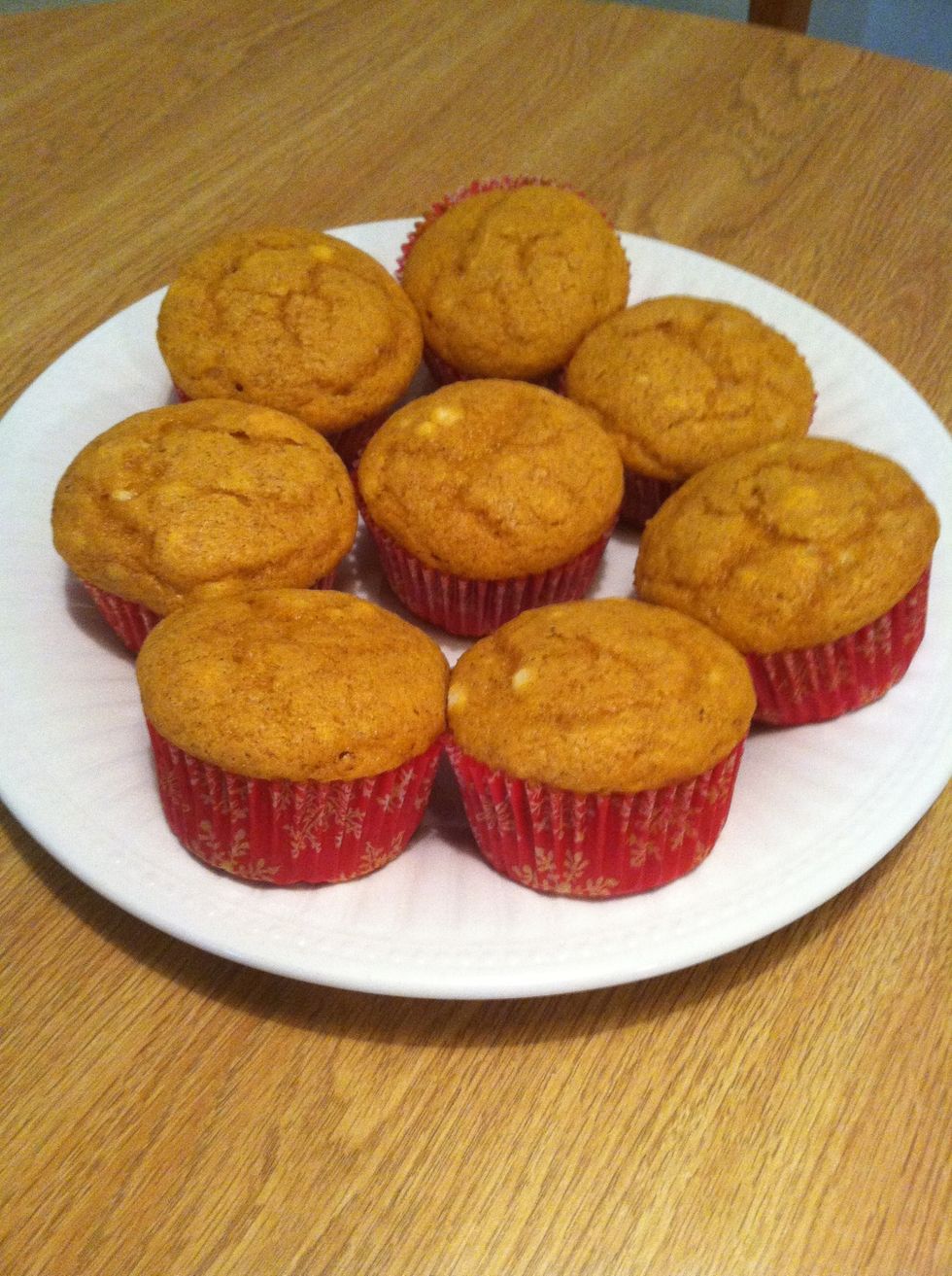 Put them on a plate for everyone to enjoy