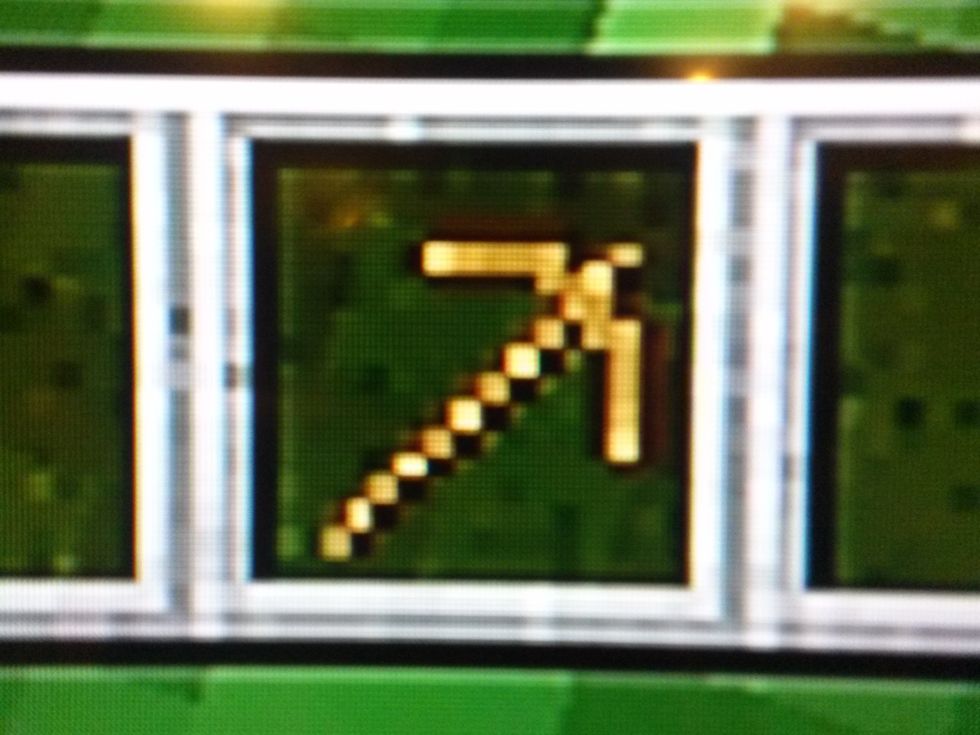 Put them together and, BAM!!! You now have an axe.