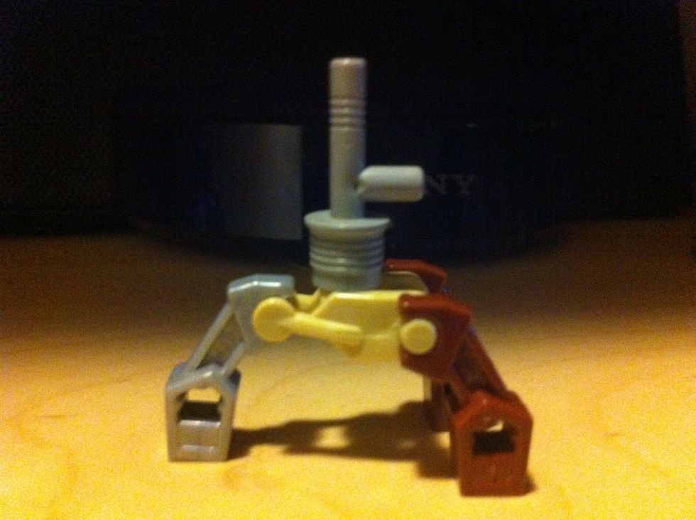 Put them together so it looks like this