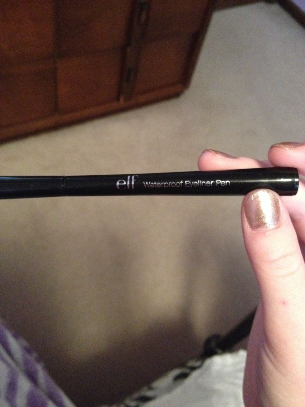 Put this on just your upper lid