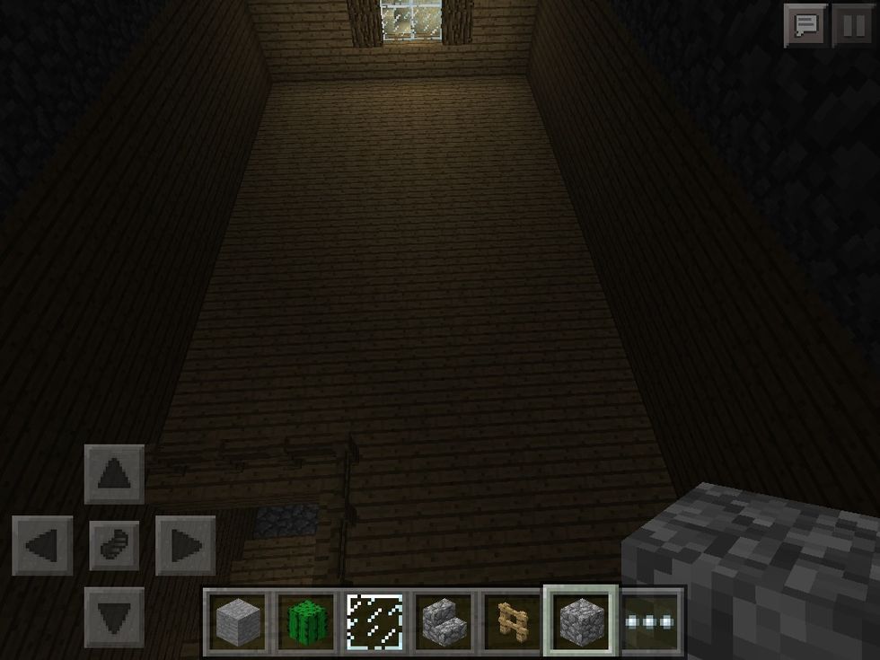 Put torches or chandeliers.