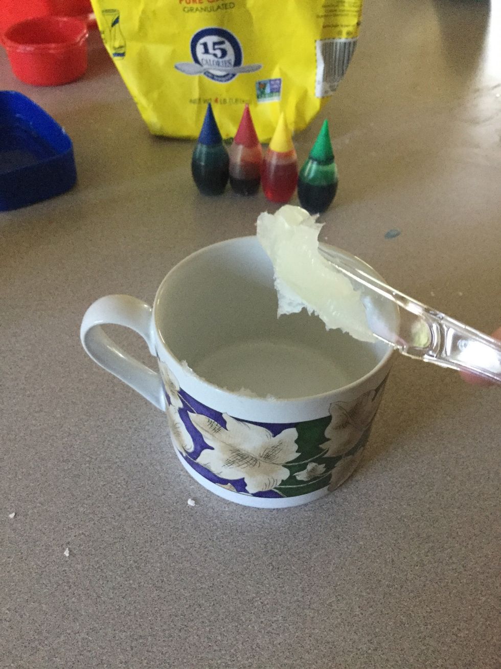 Put Vaseline into a microwave safe bowl