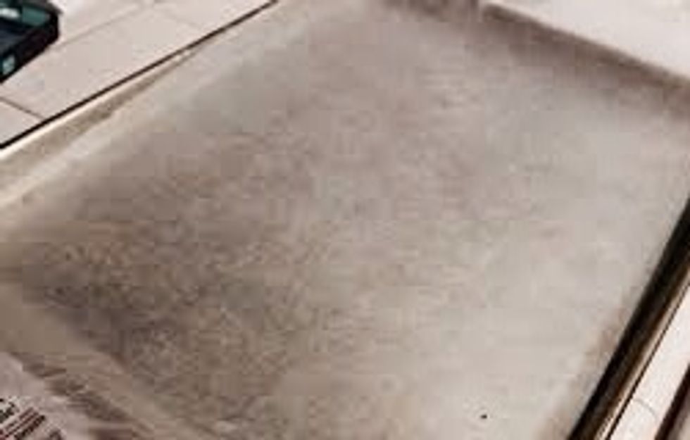 Put wax paper on a pan.