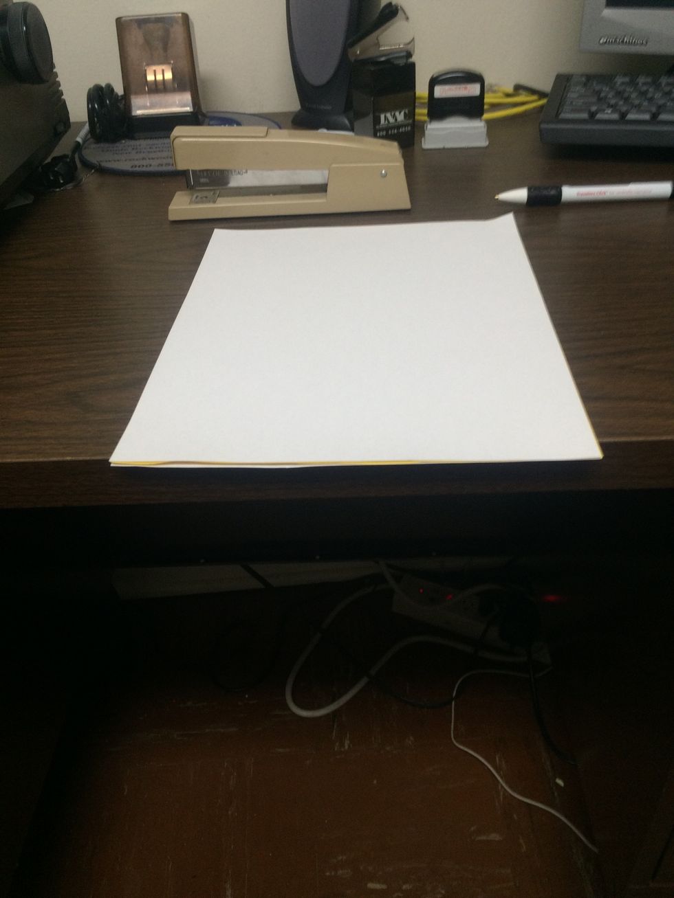 Put white on the bottom yellow in the middle white on the top