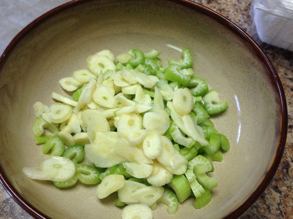 Put with celery.