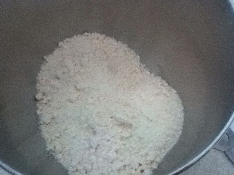 Put your cake mix in a mixing bowl