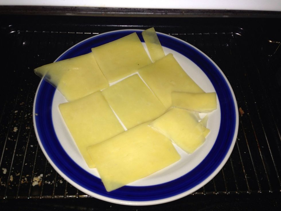 Put your cheese under the grill