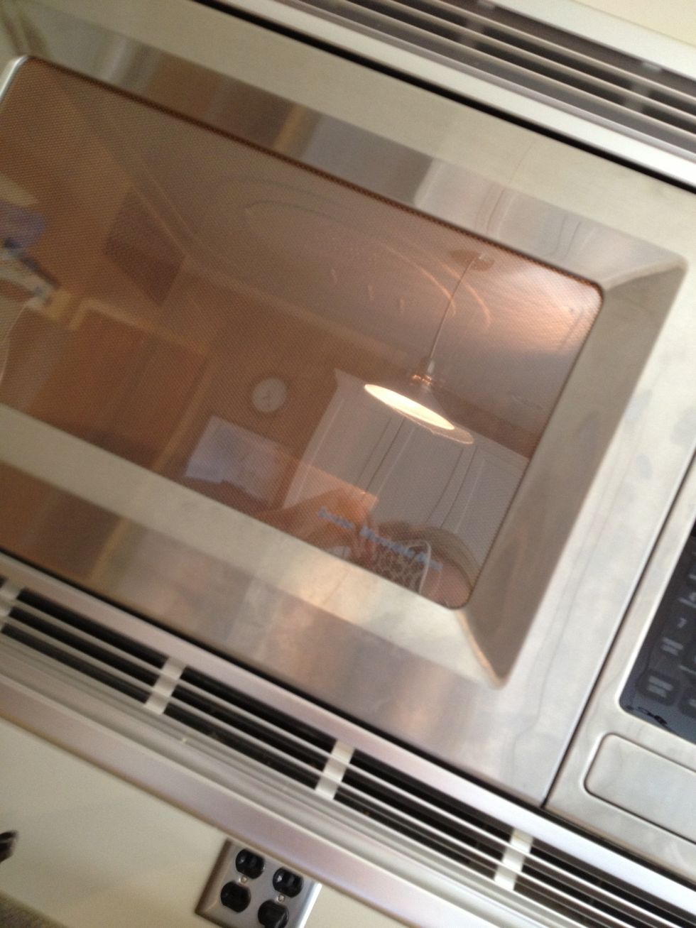 Put your chocolate in microwave for as long as it takes to melt. Mins takes 1min