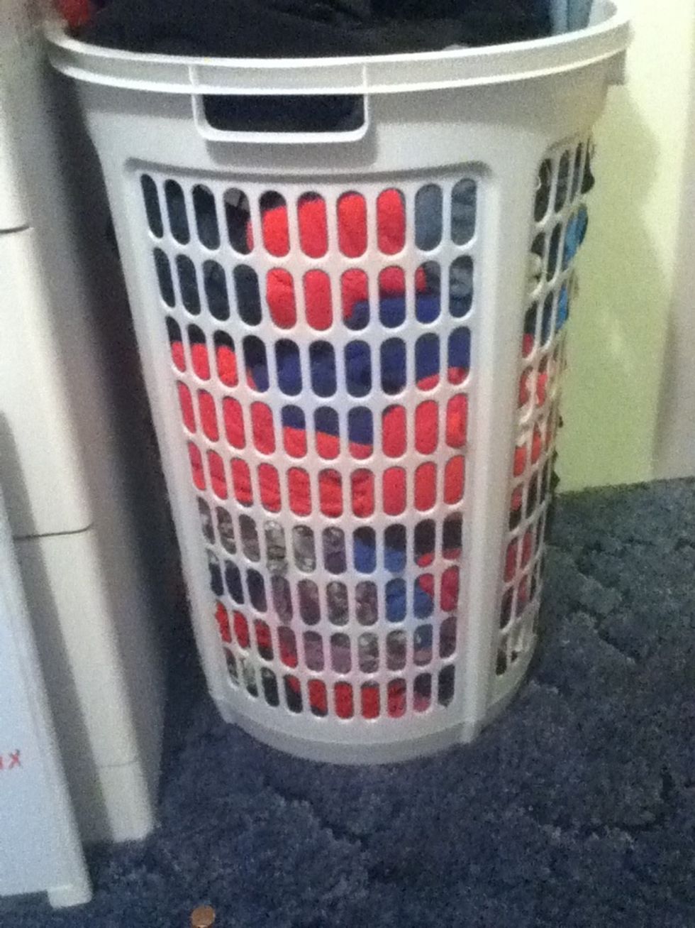 Put your clothes into two separate piles clean and dirty.!